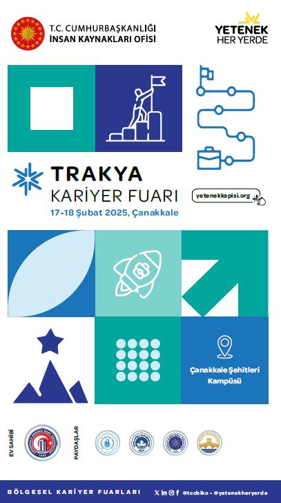 Trakya Kariyer Fuarı 2025’de Genç Yetenekler ve İş Dünyası Bir Araya Geliyor!