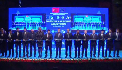 TARİHİ KİMLİĞİYLE KARS KENTİ PROJESİ AÇILIŞI YAPILDI