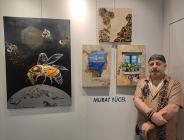 Murat Yücel eserlerini ArtContact Uluslararası Çağdaş Sanat Fuarı’nda sanatseverlerle buluşturdu