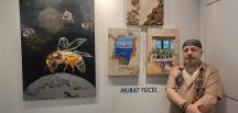 Murat Yücel eserlerini ArtContact Uluslararası Çağdaş Sanat Fuarı’nda sanatseverlerle buluşturdu