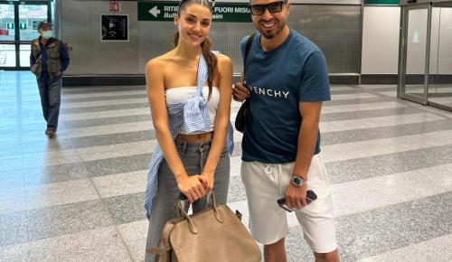 Metin Akay ve Hande Erçel Aynı Karede!