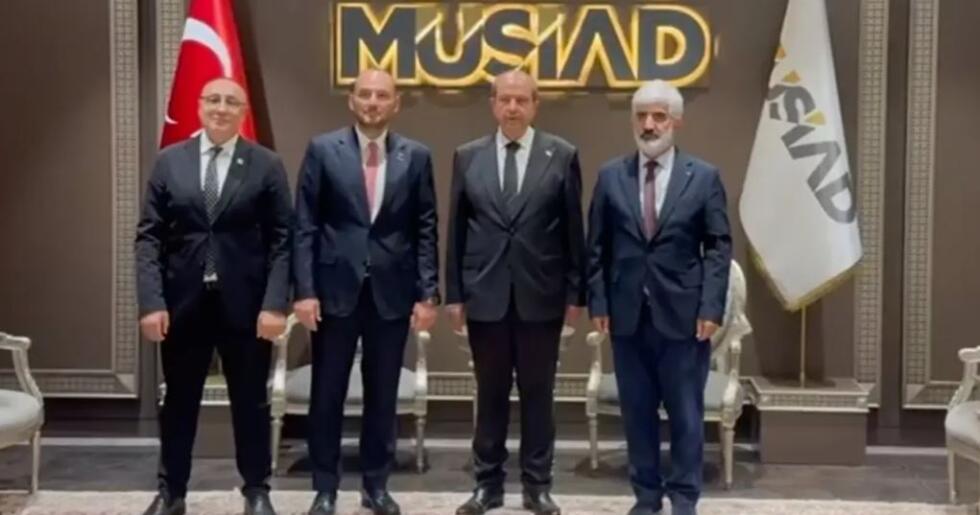 Tatar’dan MÜSİAD’da net mesaj: Türkiye ile KKTC Doğu Akdeniz’de kararlı
