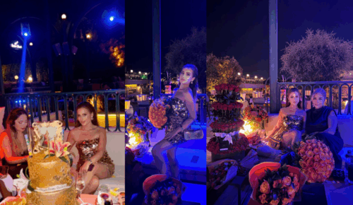 MELİSA ÖZMEN’E DOĞUM GÜNÜNDE GÜLLER YAĞDI
