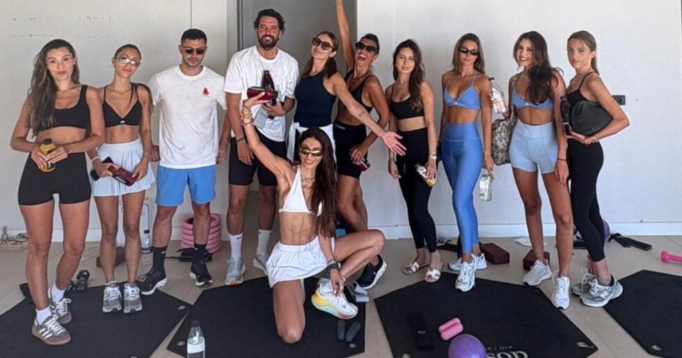 Ünlü isimler sabah sporu için Overdose Wellness İlkem Öztürk’ün kampını tercih etti