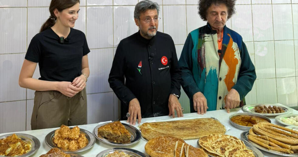 Michelin yıldızlı ünlü şef Kültür ve Turizm Bakanlığı’nın daveti ile Kayseri’ye geldi… Kültür Yolu Festival’i için Londra’dan geldi.