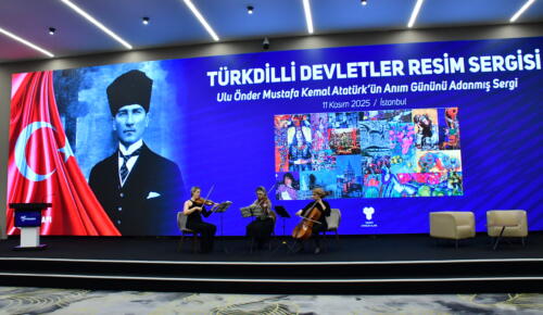 **EMRULLAH TURANLI’DAN ANLAMLI SPONSORLUK:TAŞYAPI’DA TÜRK DÜNYASI RESSAMLARINDAN ATATÜRK’E ÖZEL SERGİ**