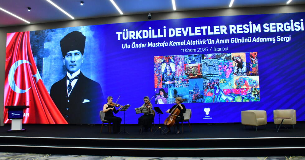 **EMRULLAH TURANLI’DAN ANLAMLI SPONSORLUK:TAŞYAPI’DA TÜRK DÜNYASI RESSAMLARINDAN ATATÜRK’E ÖZEL SERGİ**