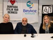 Sanatçılardan çocuklara…. Beykoz Belediyesi BEYMER çocukları sevindiler…