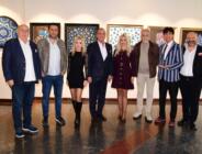 Engelliler yararına resim sergisi… Vakıf yararına resim sergisi