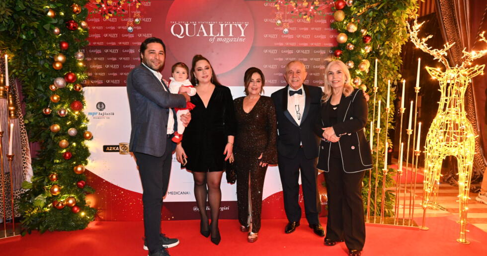 17 yıl 198 sayı! Quality of Magazine’den muhteşem yeni yıl partisi