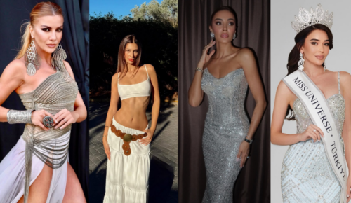 CEREN ARSLAN İLK BÜYÜK DEFİLESİNDE ÖZGE ULUSOY VE IVANA SERT’LE AYNI PODYUMDA