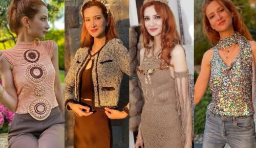 SÜMEYYE TÜLÜ TASARIMLARI İLE FARK YARATTI! 