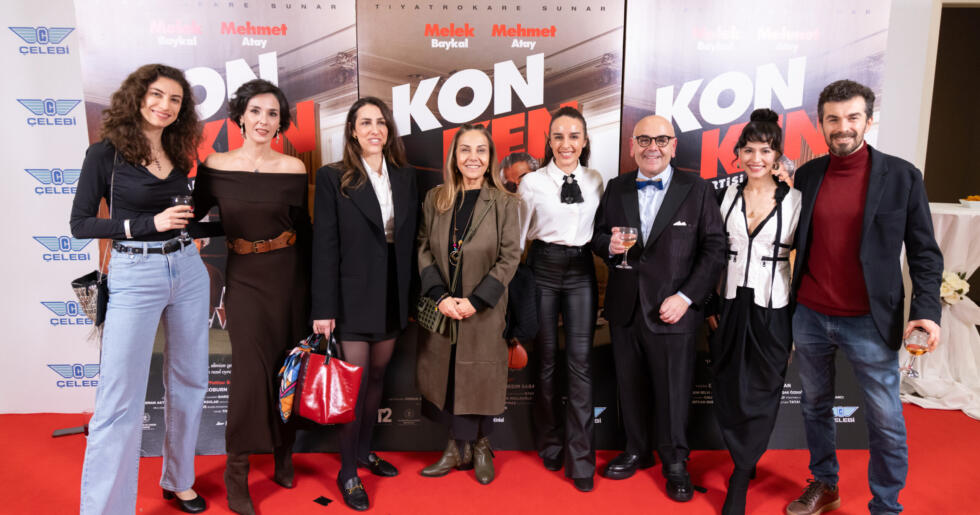 TİYATROKARE’NİN MERAKLA BEKLENEN YENİ OYUNU  “KONKEN PARTİSİ”NİN MUHTEŞEM GALASINA   YOĞUN İLGİ  