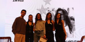 HAFSANUR SANCAKTUTAN BOĞAZİÇİ MARKA ZİRVESİ’NDE  GENÇLERLE BULUŞTU