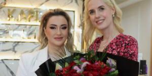 Ünlü oyuncu Wilma Elles’ten Çekmeköy’deki güzellik merkezine yoğun ilgi