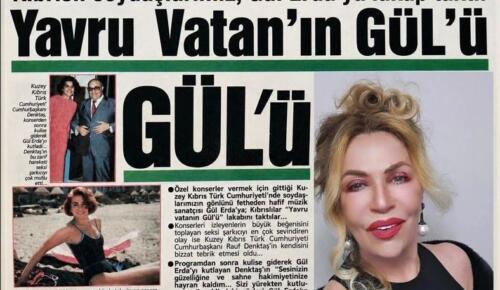 “Mor Hicranlar” ile Milyonlara Ulaştı… “Yavru Vatan’ın Gülü” Gül Erda Kıbrıs Sahnesine Geri Dönüyor