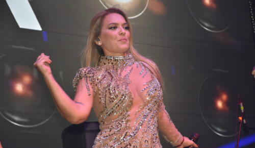 Demet Akalın’dan Kemer’de Büyük Profesyonellik: Acısını Kalbine Gömüp Sahneye Çıktı!