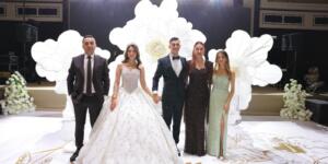 EMİR SÖNMEZ VE ÜLKEM KARAOT GÖRKEMLİ BİR DÜĞÜNLE EVLENDİ