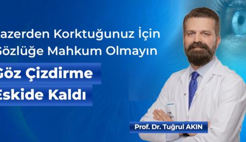 Lazerden Korktuğunuz İçin Gözlüğe Mahkûm Olmayın: Göz Çizdirme Eskide Kaldı