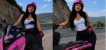 Ebru Akçay Yeni Motoruyla Kıtalar Arası İşlere Koşuyor!