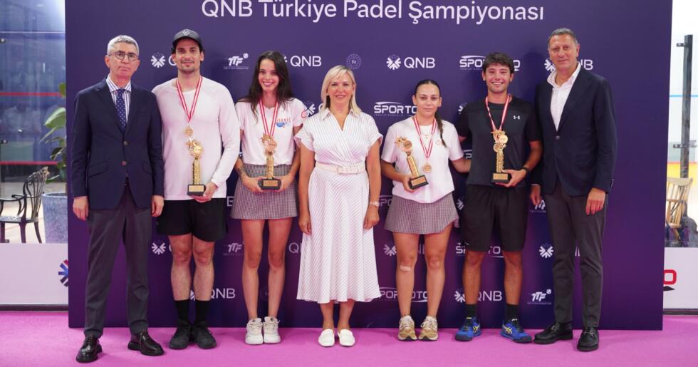 QNB TÜRKİYE PADEL ŞAMPİYONASI’NDA  KAZANANLAR BELLİ OLDU