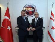 İÇİŞLERİ BAKANI SAYIN MUSTAFA ÇİFTÇİ AVRASYA STRATEJİK ARAŞTIRMALAR VAKFI’NI (ASAV) ZİYARET ETTİ