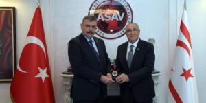 İÇİŞLERİ BAKANI SAYIN MUSTAFA ÇİFTÇİ AVRASYA STRATEJİK ARAŞTIRMALAR VAKFI’NI (ASAV) ZİYARET ETTİ