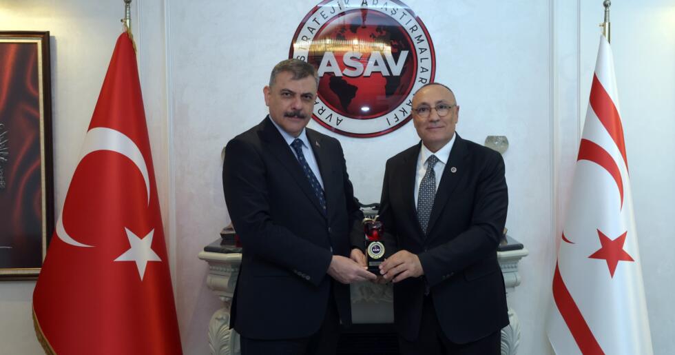 İÇİŞLERİ BAKANI SAYIN MUSTAFA ÇİFTÇİ AVRASYA STRATEJİK ARAŞTIRMALAR VAKFI’NI (ASAV) ZİYARET ETTİ