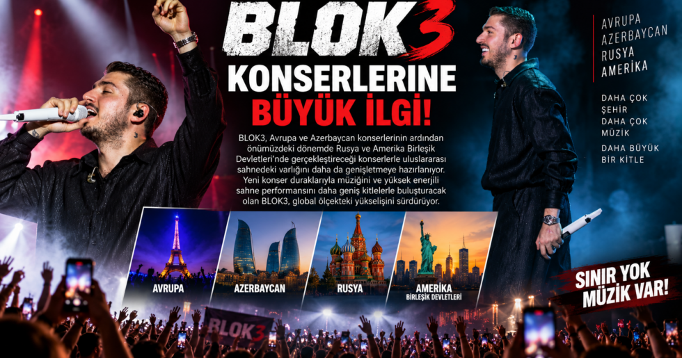 BLOK3 KONSERLERİNE BÜYÜK İLGİ!
