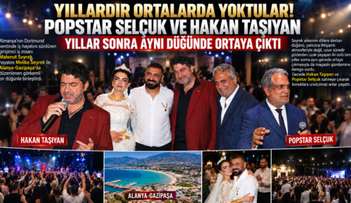 YILLARDIR ORTALARDA YOKTULAR! POPSTAR SELÇUK VE HAKAN TAŞIYAN YILLAR SONRA AYNI DÜĞÜNDE ORTAYA ÇIKTI