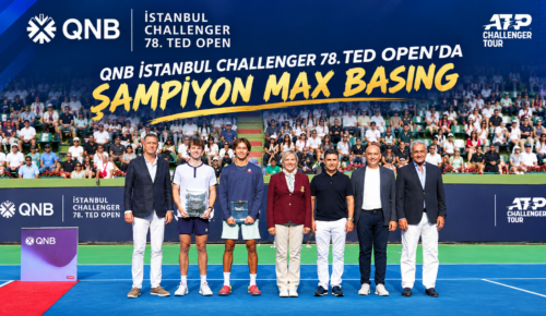 QNB İstanbul Challenger 78. TED Open’da Şampiyon Max Basing oldu
