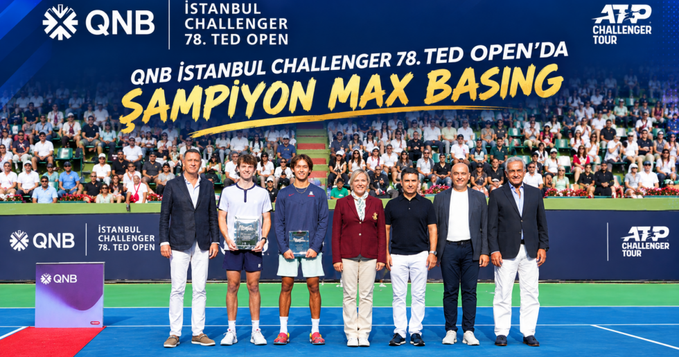 QNB İstanbul Challenger 78. TED Open’da Şampiyon Max Basing oldu