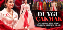 DUYGU ÇAKMAK YURT DIŞINDAN DÖNDÜ, PODYUMA DAMGASINI VURDU!