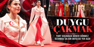 DUYGU ÇAKMAK YURT DIŞINDAN DÖNDÜ, PODYUMA DAMGASINI VURDU!