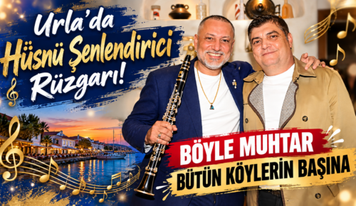 Urla’da Hüsnü Şenlendirici Rüzgarı!
