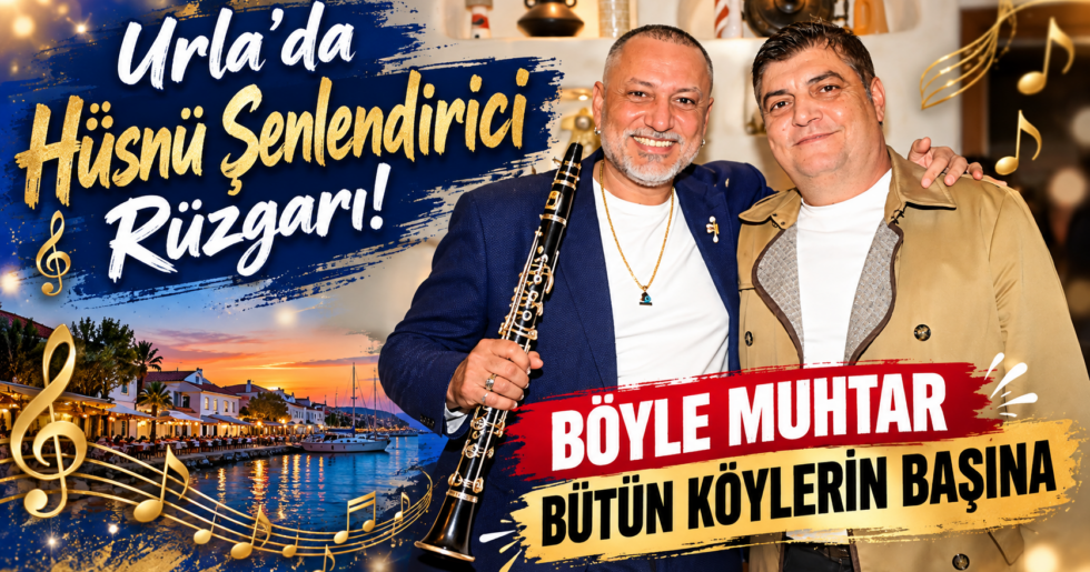 Urla’da Hüsnü Şenlendirici Rüzgarı!