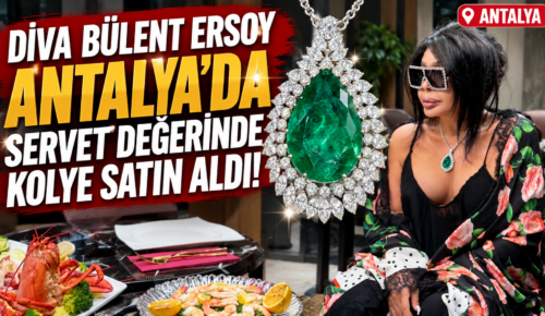 Bülent Ersoy Antalya’da Servet Değerinde Kolye Satın Aldı!