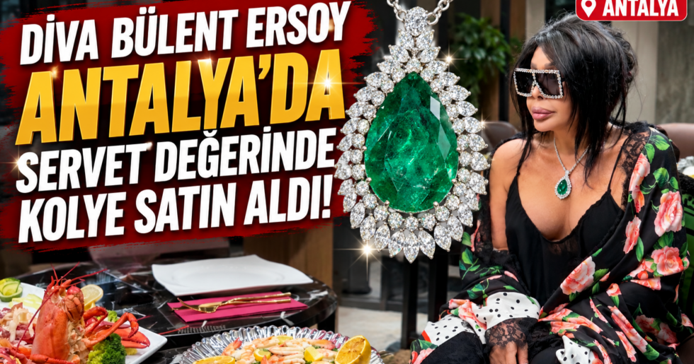 Bülent Ersoy Antalya’da Servet Değerinde Kolye Satın Aldı!