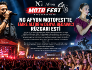 NG AFYON MOTOFEST’TE EMRE ALTUĞ VE DERYA BEDAVACI RÜZGARI ESTİ