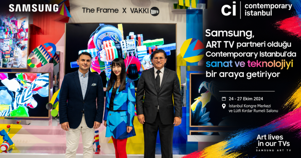 Samsung, ART TV partneri olduğu Contemporary Istanbul’da sanat veteknolojiyi bir araya getiriyor