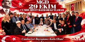 Magazin Gazetecileri Derneği MGD’de 29 Ekim kutlaması