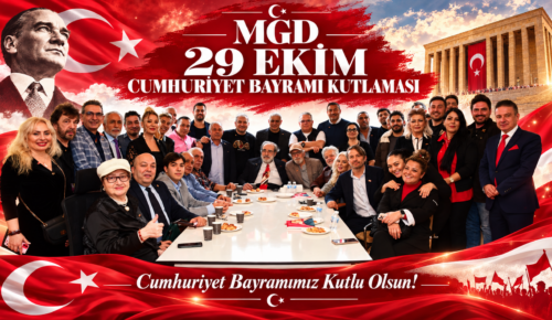 Magazin Gazetecileri Derneği MGD’de 29 Ekim kutlaması