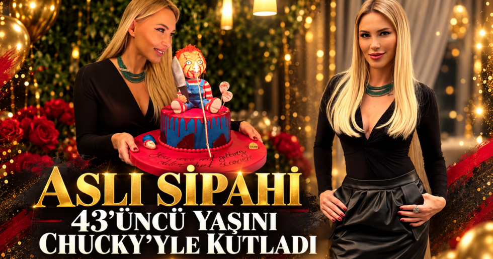 43’üncü Yaşını Chucky’yle Kutladı