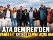 ATA DEMİRER “PERVANELER”İN AYVALIK SETİNDE  BASIN MENSUPLARINI AĞIRLADI