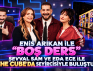 ENİS ARIKAN İLE “BOŞ DERS”, ŞEVVAL SAM VE EDA ECE İLE THE CUBE’DA SEYİRCİSİYLE BULUŞTU