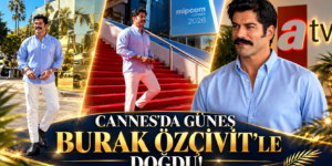 CANNES’DA GÜNEŞ BURAK ÖZÇİVİT’LE DOĞDU!