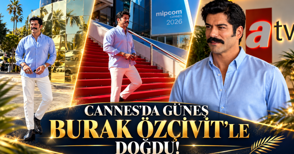 CANNES’DA GÜNEŞ BURAK ÖZÇİVİT’LE DOĞDU!