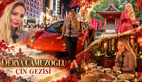 DERYA CAMUZOĞLU ÇİN’DEN DÖNDÜ: ROTASINDA MODA VE KENDİ ÜRÜNLERİ VARDI!
