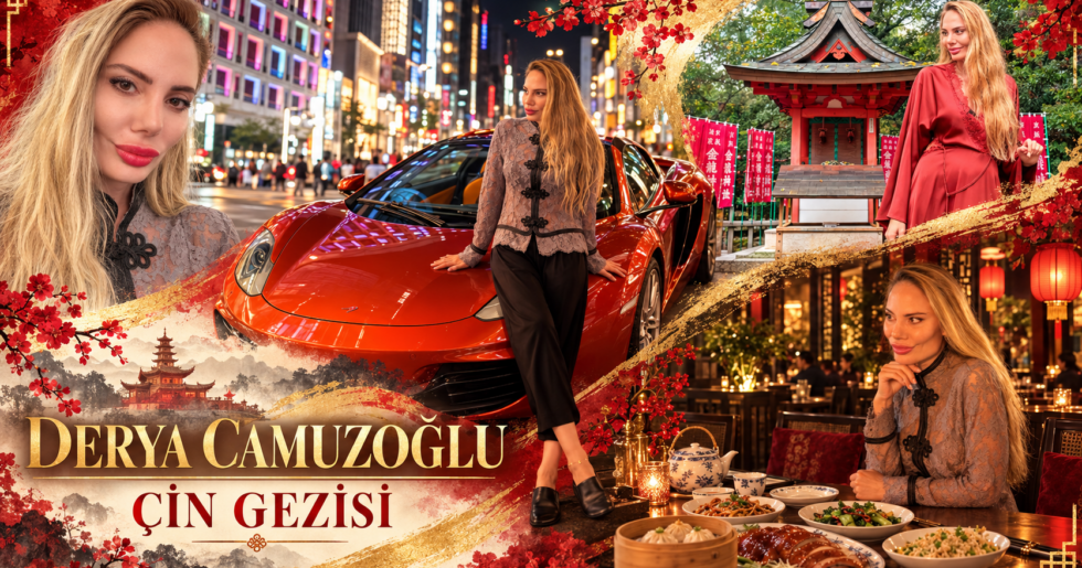 DERYA CAMUZOĞLU ÇİN’DEN DÖNDÜ: ROTASINDA MODA VE KENDİ ÜRÜNLERİ VARDI!