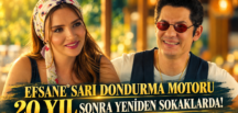 EFSANE SARI DONDURMA MOTORU 20 YIL SONRA YENİDEN SOKAKLARDA!